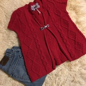 Free People Short Sleeved Cardigan